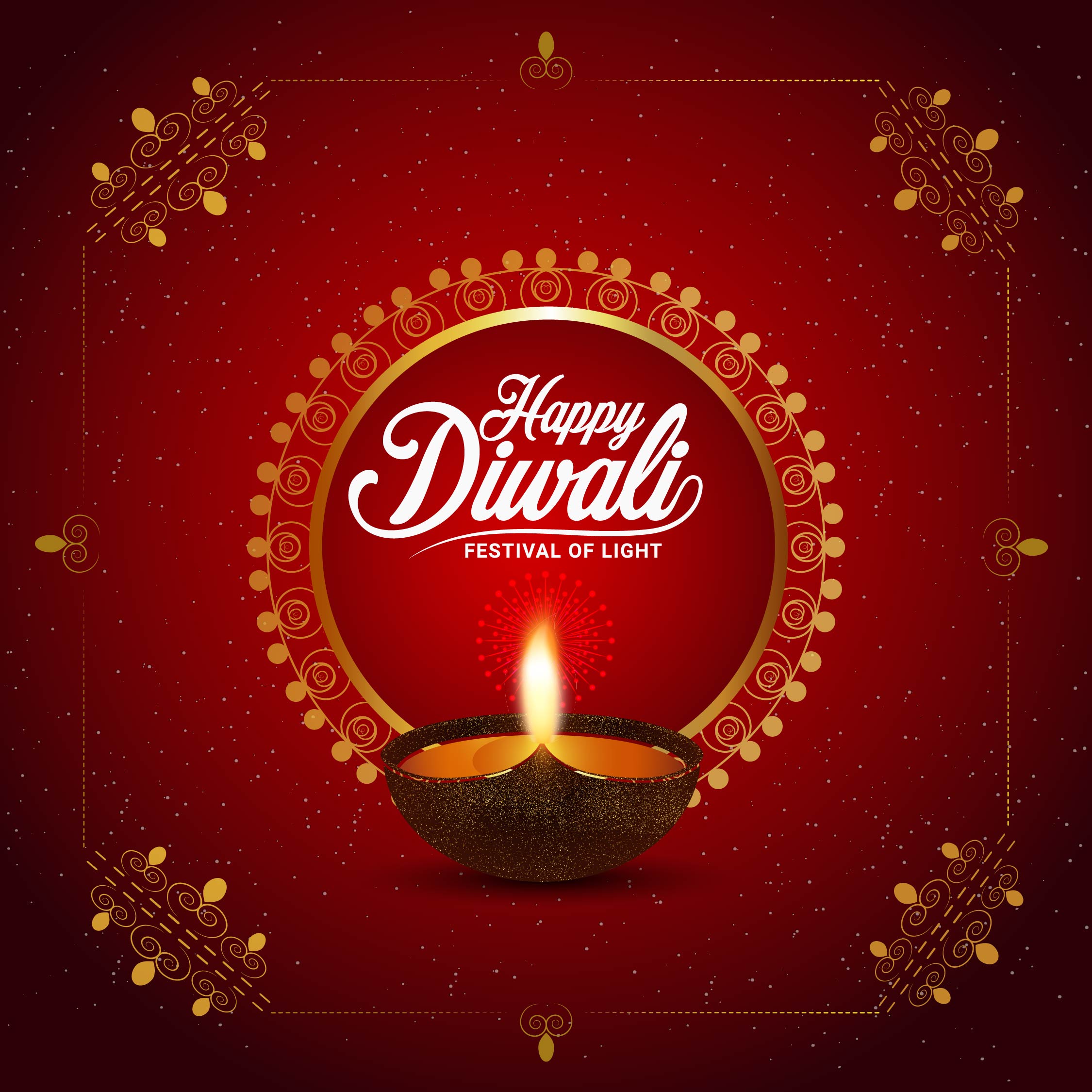 happy diwali invitation greeting card png